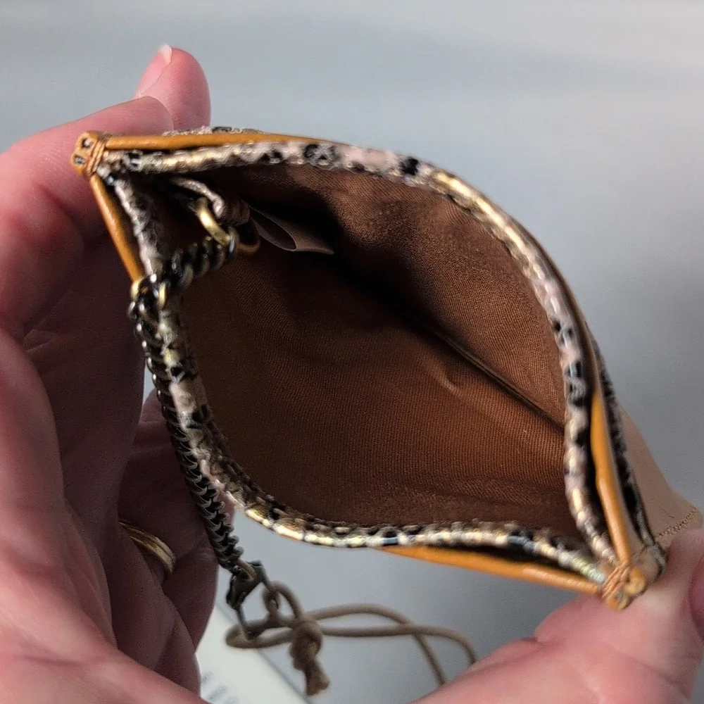 Hobo Leather Credit Card Wallet Case